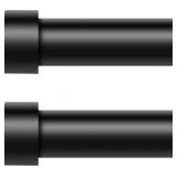 2 Pack Curtain Rods for Windows 48 to 84 Inc