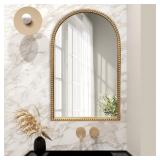 Traditional Wall Mirror Vintage Gold, 24' x 40