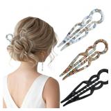 3Pcs Prestige French Hair Pins New Elegant Hair Ac
