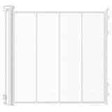 Reinforced Retractable Baby Gate or Mesh Dog Gate,
