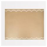 Scalloped Edge Kraft Table Runner