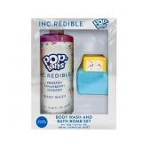 INC.redible Pop Tarts Body Wash and Bath Bomb Set,