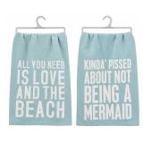 Set of 2 Primitives by Kathy Dish Towels