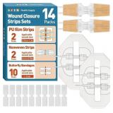 14 Pack Emergency Wound Closure Strips, Butte
