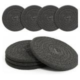 Coasters Set of 4 for Drinks, Cotton Woven 4 Color