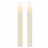 LIGHTLi Electric Candles IVORY; - Ivory LED Taper