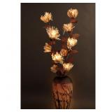 Natural Elements Raffia LED Lights