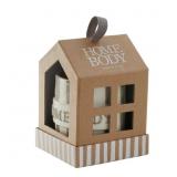 MudPie Tasse En Bo te Homebody 16 Oz - Blanc / Gri