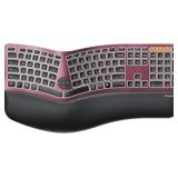 $85 ProtoArc Backlit Bluetooth Ergonomic Keyboard,
