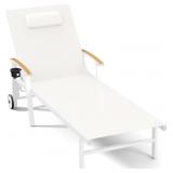$120 Outdoor Lounge Chair with Pillow, 5-Po