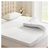 2 Inch Gel Memory Foam Mattress Topper Twin