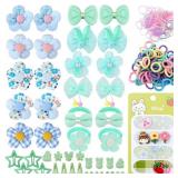 400 Pcs Baby Girls Hair Accessories Set,Baby Girls