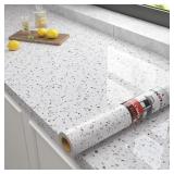 White Granite Contact Paper for Counterto