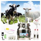 $160 Upgrade 2-in-1 Goats and Cows Milking Machine