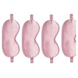 4PACK Sleep Masks Satin Eye Mask Silk Eyes Cover S