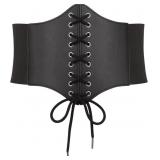 Corset Belt for Women, Lace Up Elastic