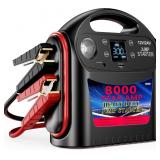 $250 8000A 12V/24V Jump Starter for Large Gas & Di