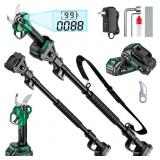 2-in-1 Electric Pruning Shears with Extension
