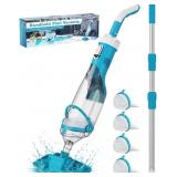 $120 Cordless Pool Vacuum with Telescopic Pole, 18