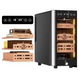 $210  25L Electric Humidor Cabinet for 150 Cigars