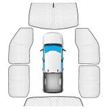 6pcs Thicken Full Window Sun Shades