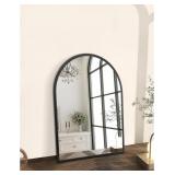 Arch Wall Mirror 20'x16' Large Black Bathroom Mirr