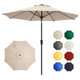 Ayge 9FT Large Outdoor Patio Umbrella Market Table