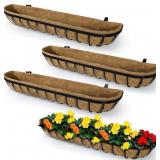 $100 4 Pack 36 Inch Window Deck Railing Planter Bo