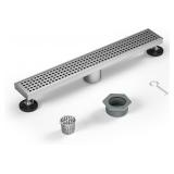 Linear Shower Drain 18', 304 Stainless Steel Floor