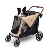 $189 Dog Stroller for Large & Medium Dogs,Foldable