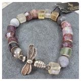 $150 French Kande Melange Mix Sterling Clad Bee