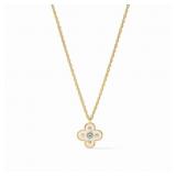 $135 Colette Delicate Necklace Chalcedony Blue