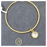 $85 Julie Vos Fleur-de-Lis Bangle