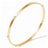 $85 Julie Vos Crescent Stone Bangle