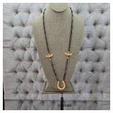 French Kande 'Georgia' Graphite & 24K Gold Clad