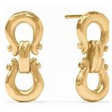 $95 Julie Vos Saratoga Earring In Gold