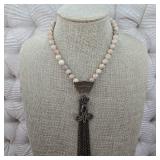 $341 French Kande CH1260-Z African Opal Tassel