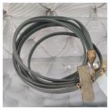 $250 Mickey Lynn Leather Wrap Druzy