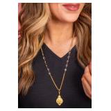 $374 Marielle Necklace, French Kande