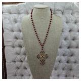 $345 Virgins Saints & Angels Ruby Crystal Gothic