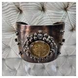 V$295 SA San Benito Mixed Metal Statement Cuff