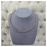 $550 Officina Bernardi Italy Gold Moon Mesh