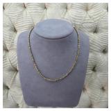 $295 Officina Bernardi Italy Gold Moon Bead