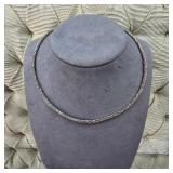 $550 Officina Bernardi Italy Silver Moon Mesh