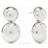 $120 Julie Vos Solara Earring Silver