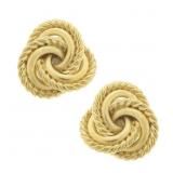 $74 Susan Shaw Diana Knot Studs