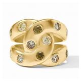 $145 Julie Voss Rainbow Infinity Ring