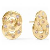 $155 Julie Vos Rainbow Infinity Earring Gold