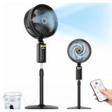 $200 Outdoor Misting Fan with Water Pump, 30000mAh