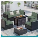 12Pcs Stretch Patio Cushion Covers,Outdoor Cou